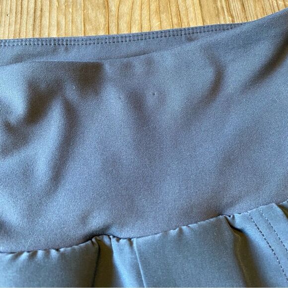 Xersion Gray Pleated Skort Skirt Large - Picture 9 of 10